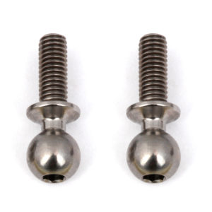 ASC91752 Factory Team HD Titanium Ballstuds, B6/B6D, 8mm 